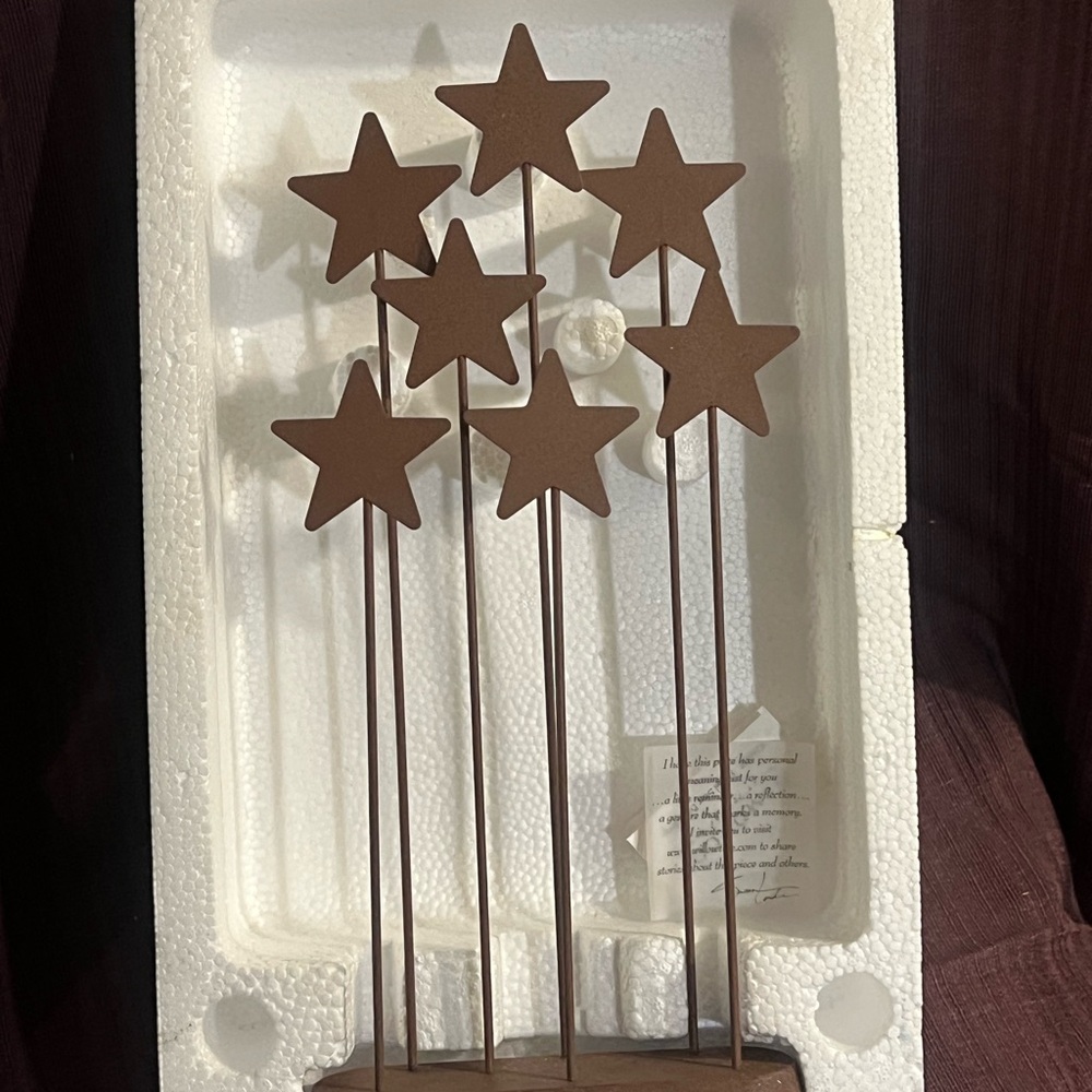 Willow Tree Metal Star Back Drop